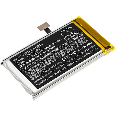 Bsc Preferred Golf Buddy DSC-VTX-100 VTX GPS Replacement Battery CS-GLX100SL